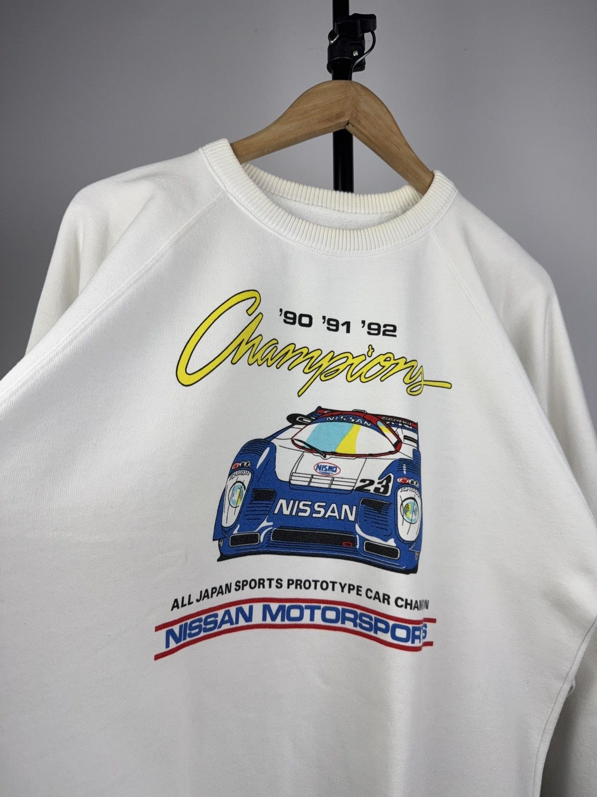 Japanese Brand × Vintage 90s Japan NISMO Racing Team Nissan Motorsports Sweatshirt Size US L / EU 52-54 / 3 - 3 Thumbnail