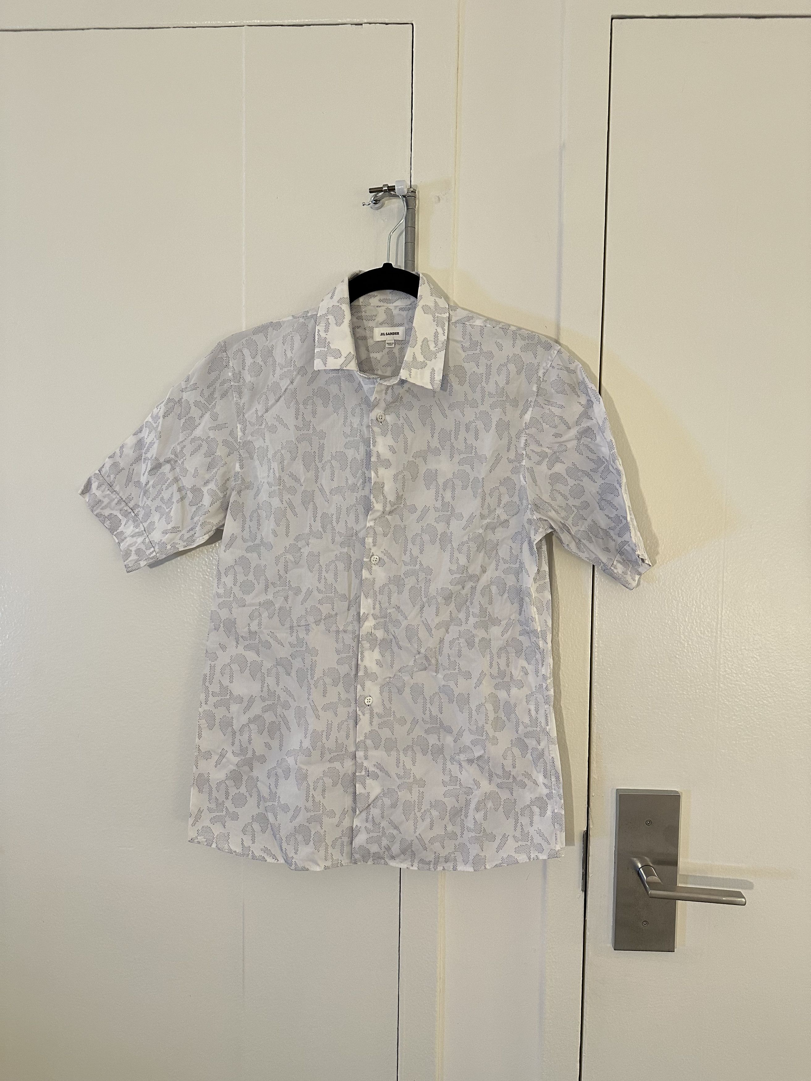 Jil Sander Jil Sander Short Sleeve Button Up Shirt Size US S / EU 44-46 / 1 - 1 Thumbnail