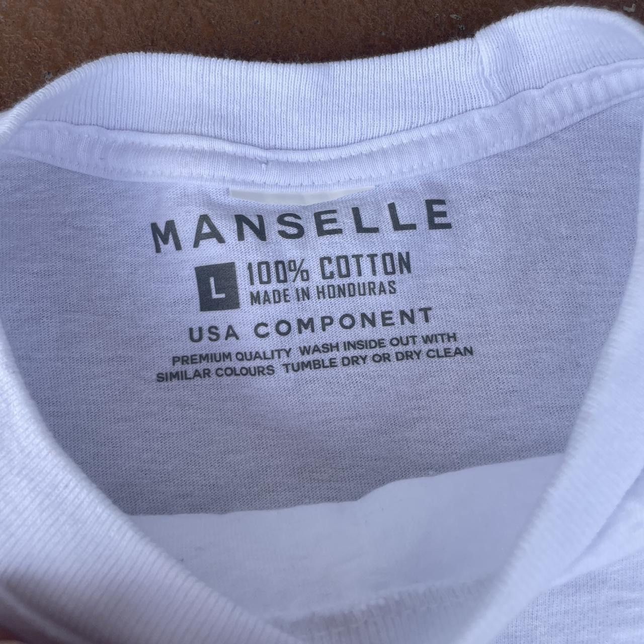 Nike Manselle unfriendly angel white t-shirt sz L men’s Size US L / EU 52-54 / 3 - 5 Thumbnail