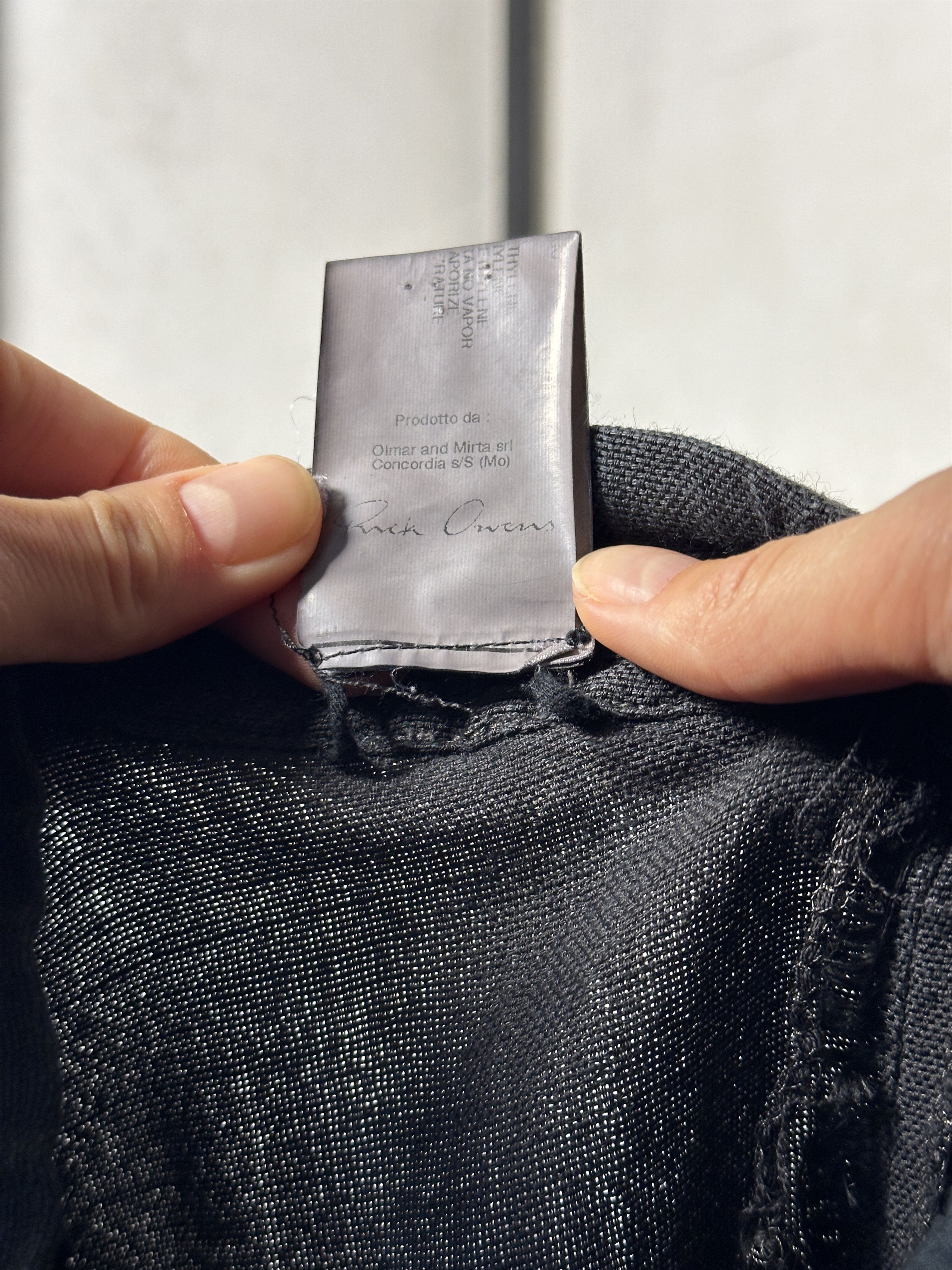 RARE Rick Owens SS11 Hemp Pants