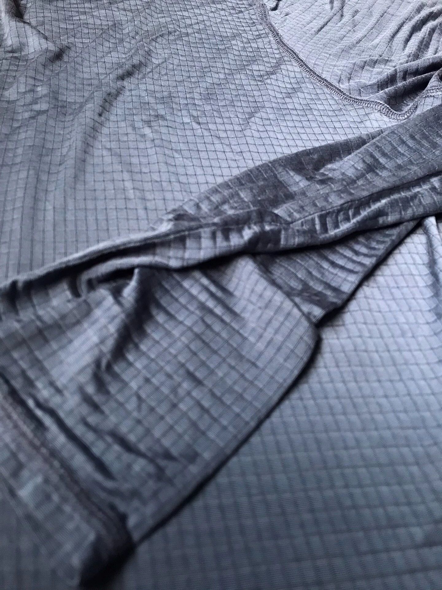 Our Legacy Our Legacy half turtleneck 3D check stretch longsleeve 52 Size US L / EU 52-54 / 3 - 4 Thumbnail