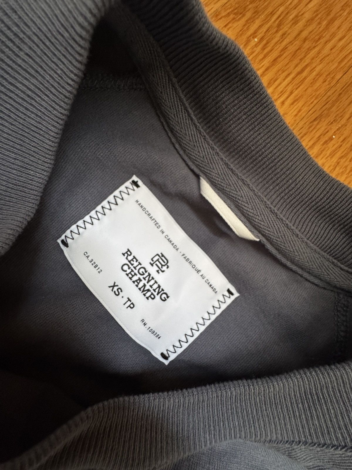 Reigning Champ Reigning champ mid weight jersey long sleeve Size US XS / EU 42 / 0 - 1 Thumbnail