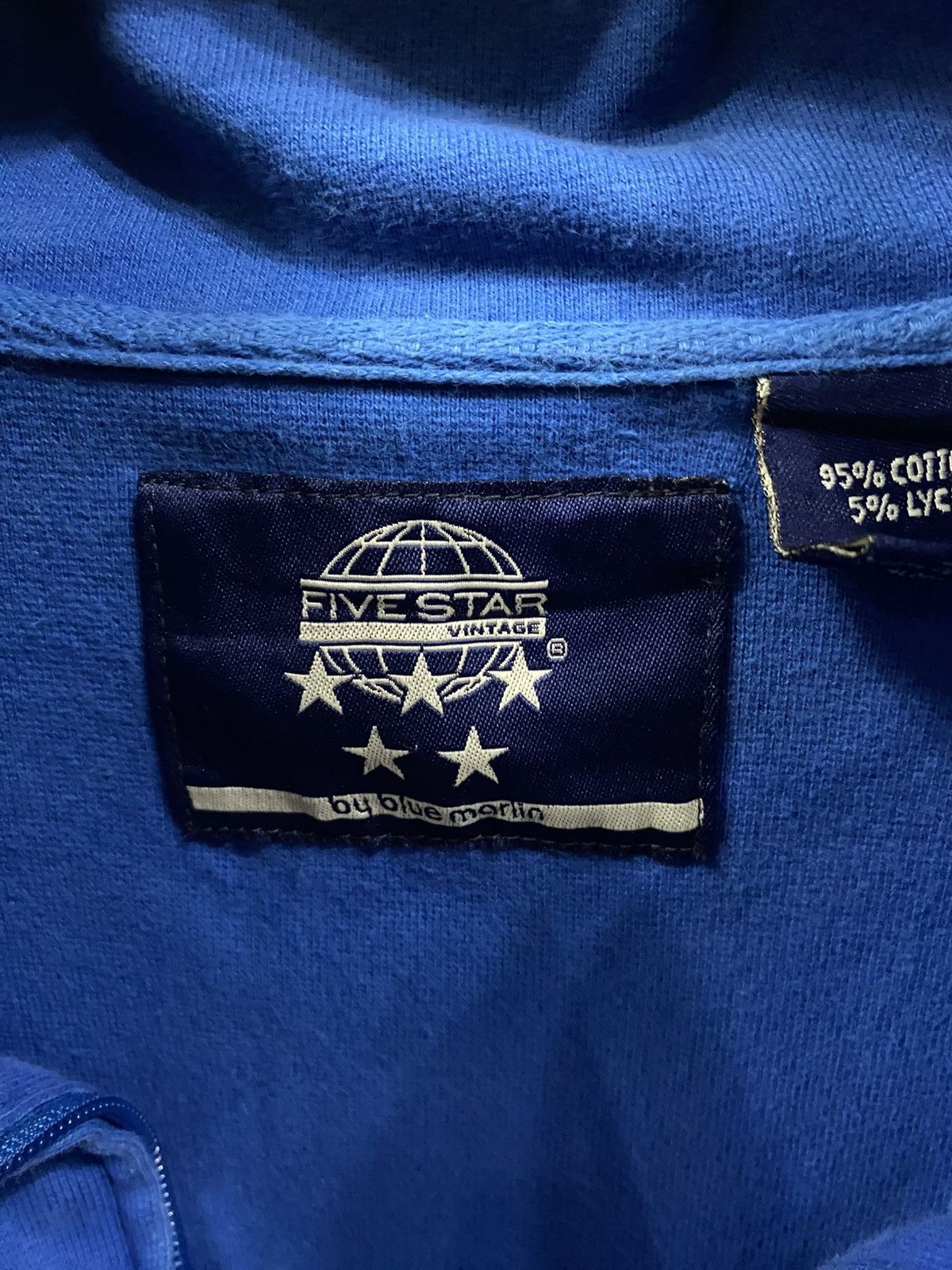 Vintage Vintage 90s Italia five star zip up jacket Size US M / EU 48-50 / 2 - 9 Thumbnail