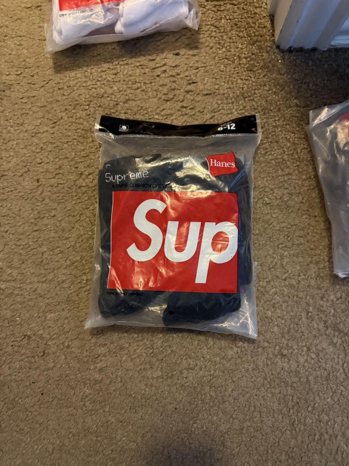 Supreme Supreme socks 4 pair Size ONE SIZE - 1 Thumbnail