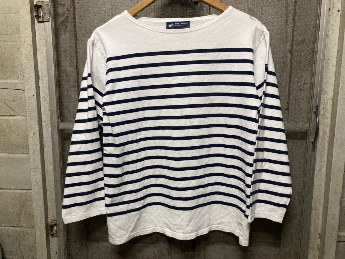 Saint James Saint James Long Sleeve Navy Size US S / EU 44-46 / 1 - 1 Thumbnail
