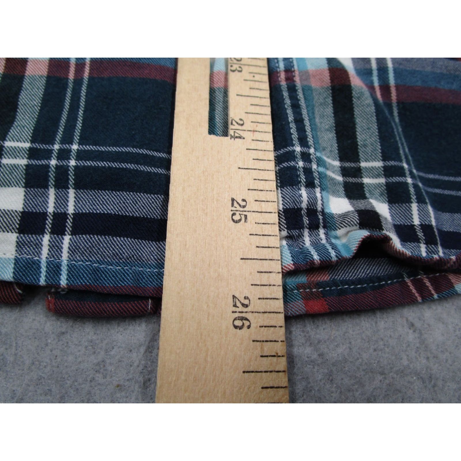 Frank & Eileen Frank & Eileen Button-Up Shirt Women Small Blue Check Twill Long Sleeve Casual Travel Size S / US 4 / IT 40 - 6 Thumbnail