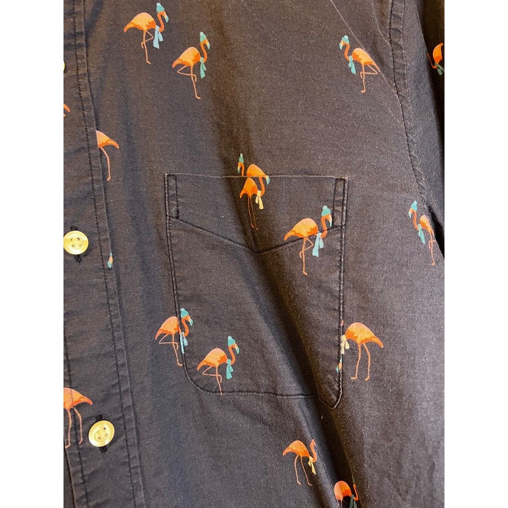 Bonobos Bonobos Flamingo navy party shirt Size US S / EU 44-46 / 1 - 2 Thumbnail