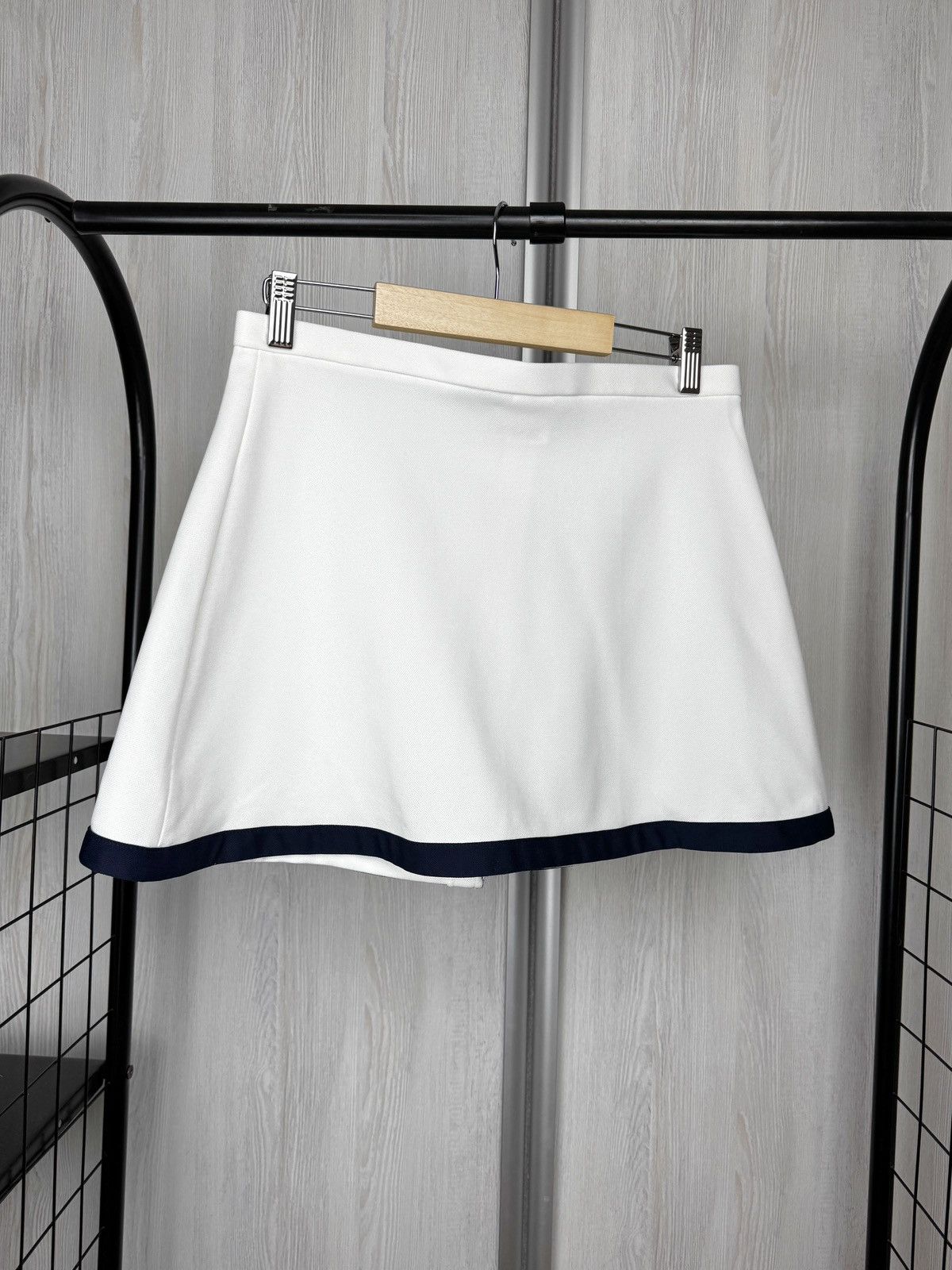Adidas 80’s Adidas Vintage Retro Tennis Skirt Made In Japan Size 34" / US 12 / IT 48 - 6 Thumbnail