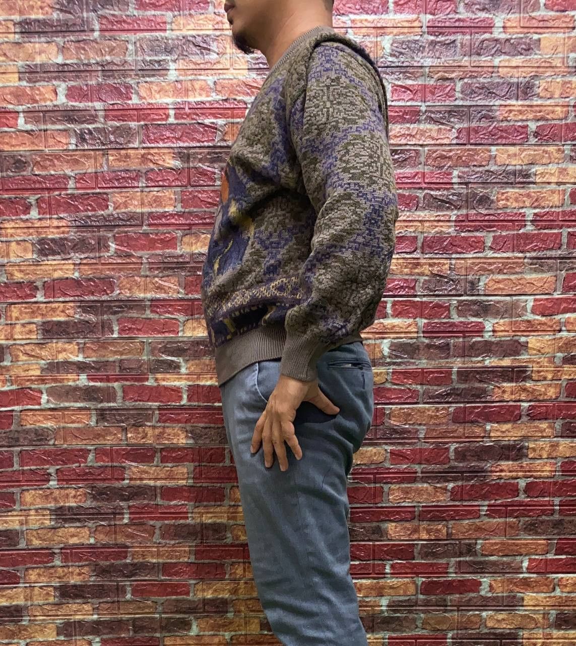 Jean-Louis Scherrer Rare Jean Louis Scherrer paris bird of paradise knitwear Size US L / EU 52-54 / 3 - 12 Thumbnail