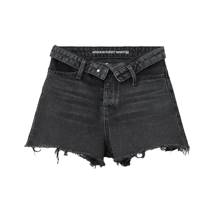 Alexander Wang Alexander Wang Bite Flip Denim Shorts Size 23 Size 23" - 1 Thumbnail