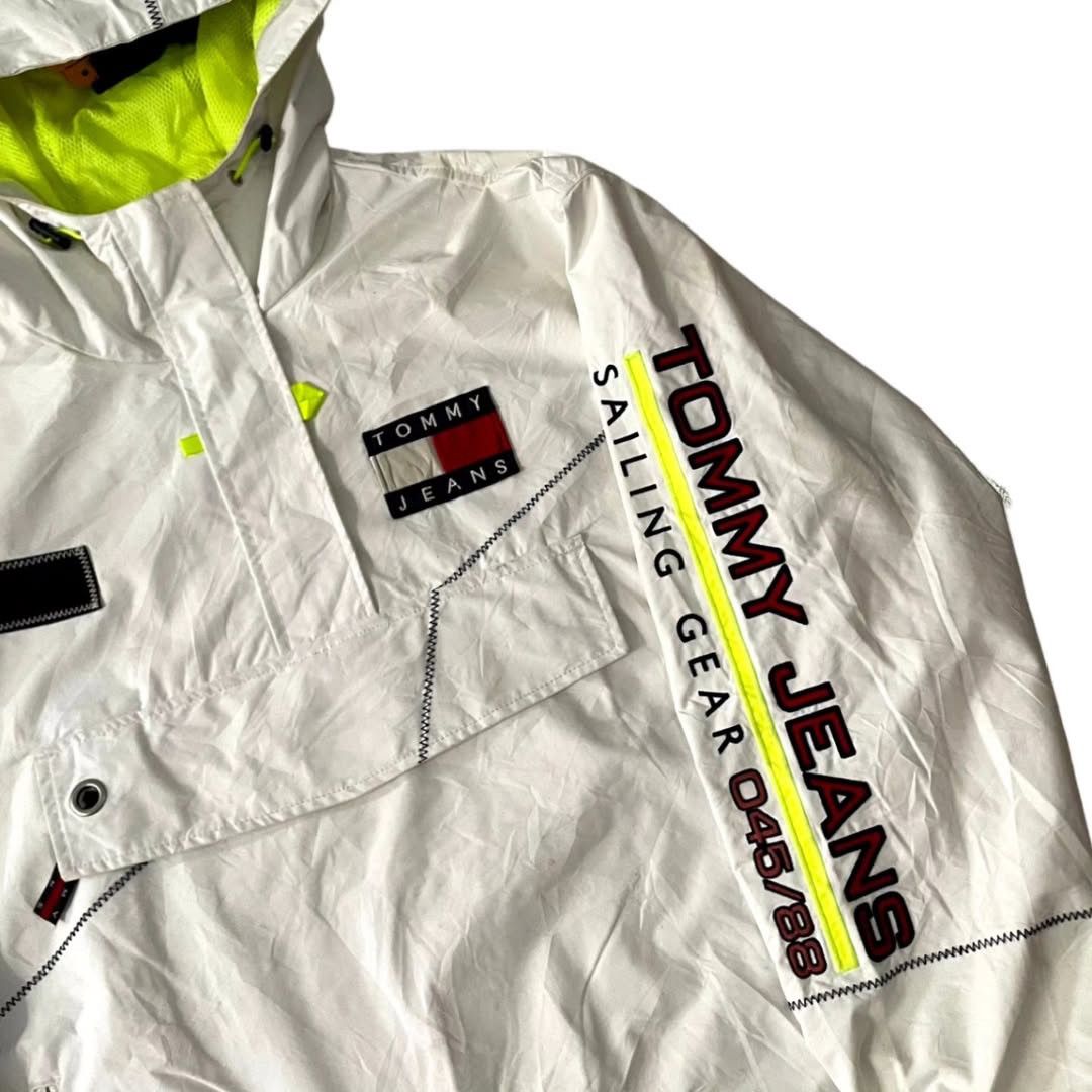 Tommy Hilfiger Vintage Tommy Jeans TH 45 Gorpcore Sailing Gear Jacket Size US L / EU 52-54 / 3 - 4 Thumbnail