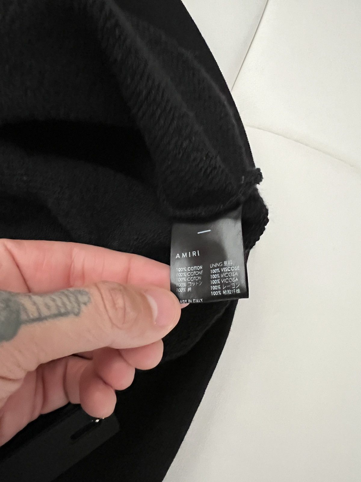 Amiri Amiri logo hoodie Size US L / EU 52-54 / 3 - 2 Thumbnail