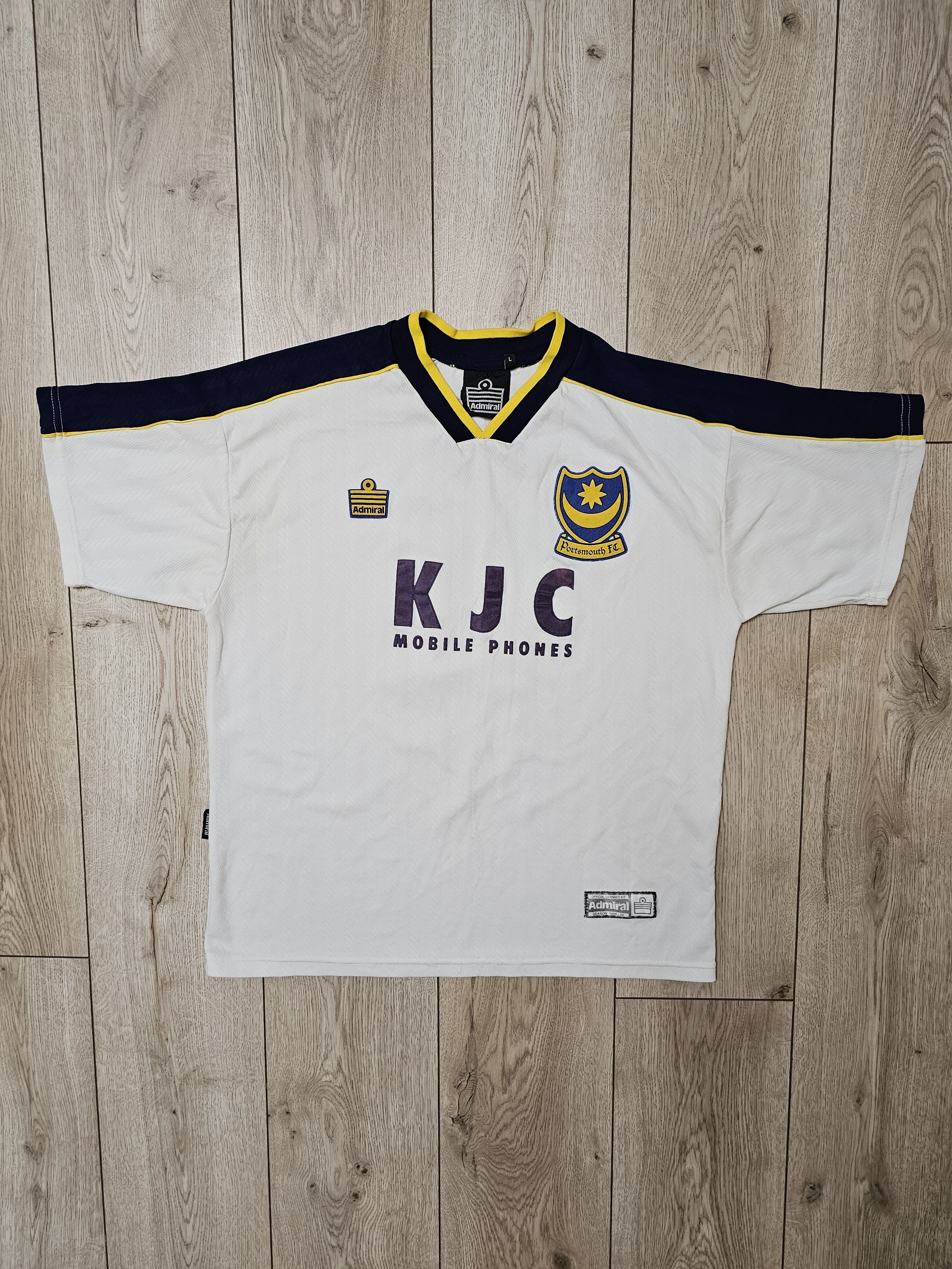 All Sport × Vintage PORTSMOUTH 1998 1999 THIRD FOOTBALL SHIRT SOCCER JERSEY Size US L / EU 52-54 / 3 - 1 Thumbnail