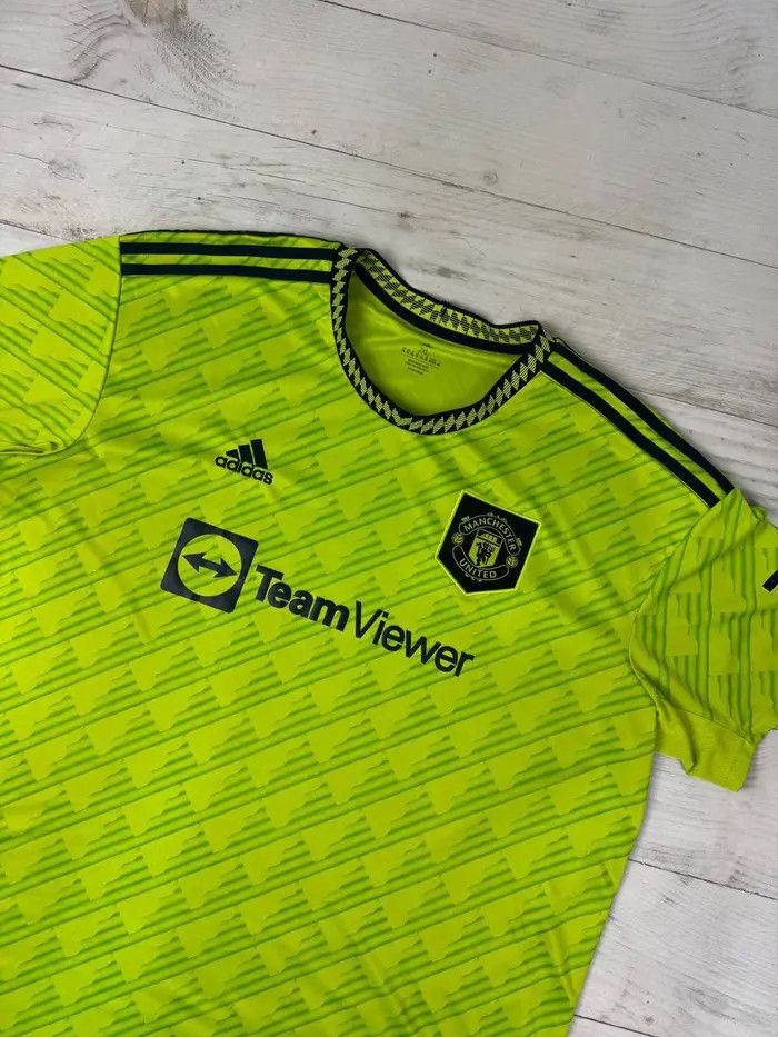 Adidas Adidas Manchester United 2022 2023 Third Shirt Soccer Jersey Size US XXL / EU 58 / 5 - 2 Thumbnail