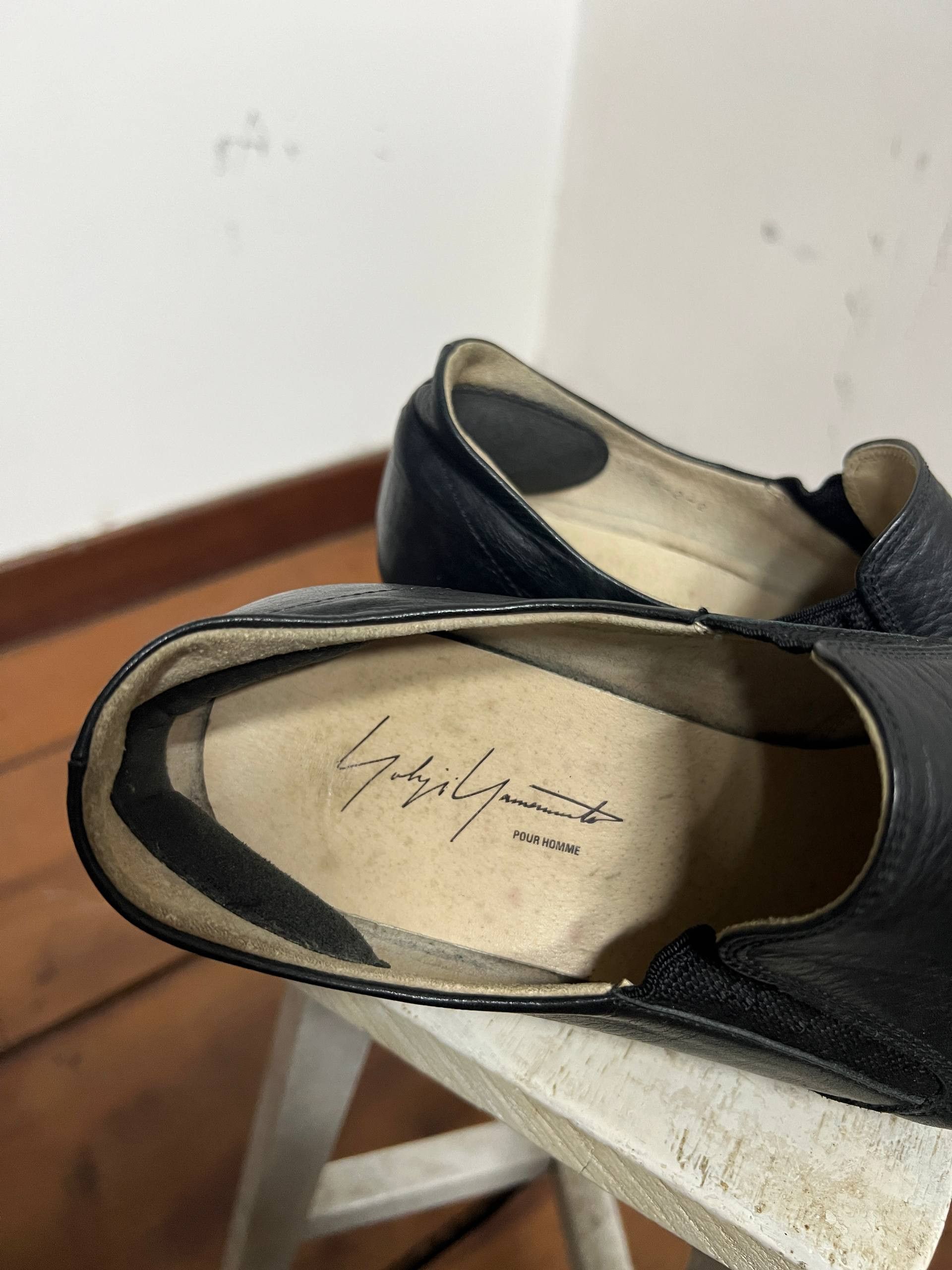 Yohji Yamamoto SS07 Yohji Yamamoto X Hiromu Takahara Pointed Toe Derby Size US 9 / EU 42 - 9 Thumbnail