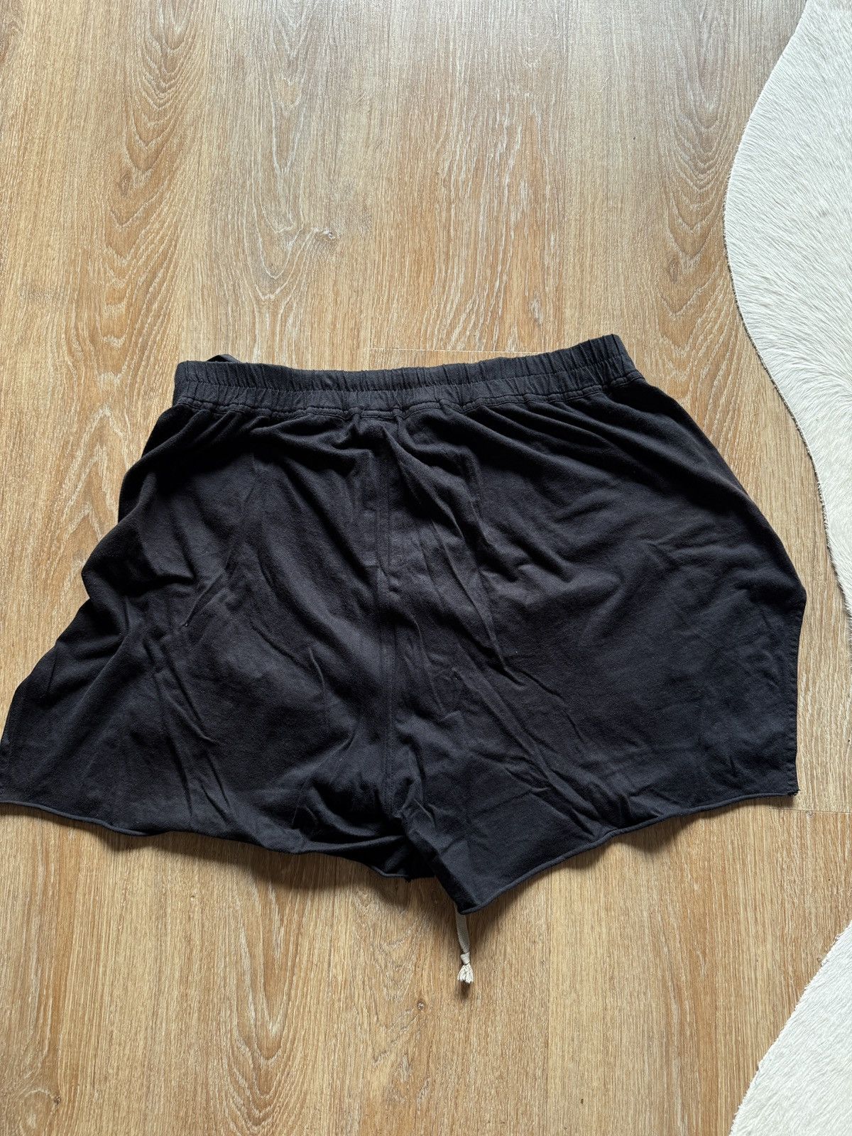 Rick Owens Drkshdw Rick Owens DRKSHDW Drawstring Cotton Boxer Shorts Size US 32 / EU 48 - 11 Thumbnail