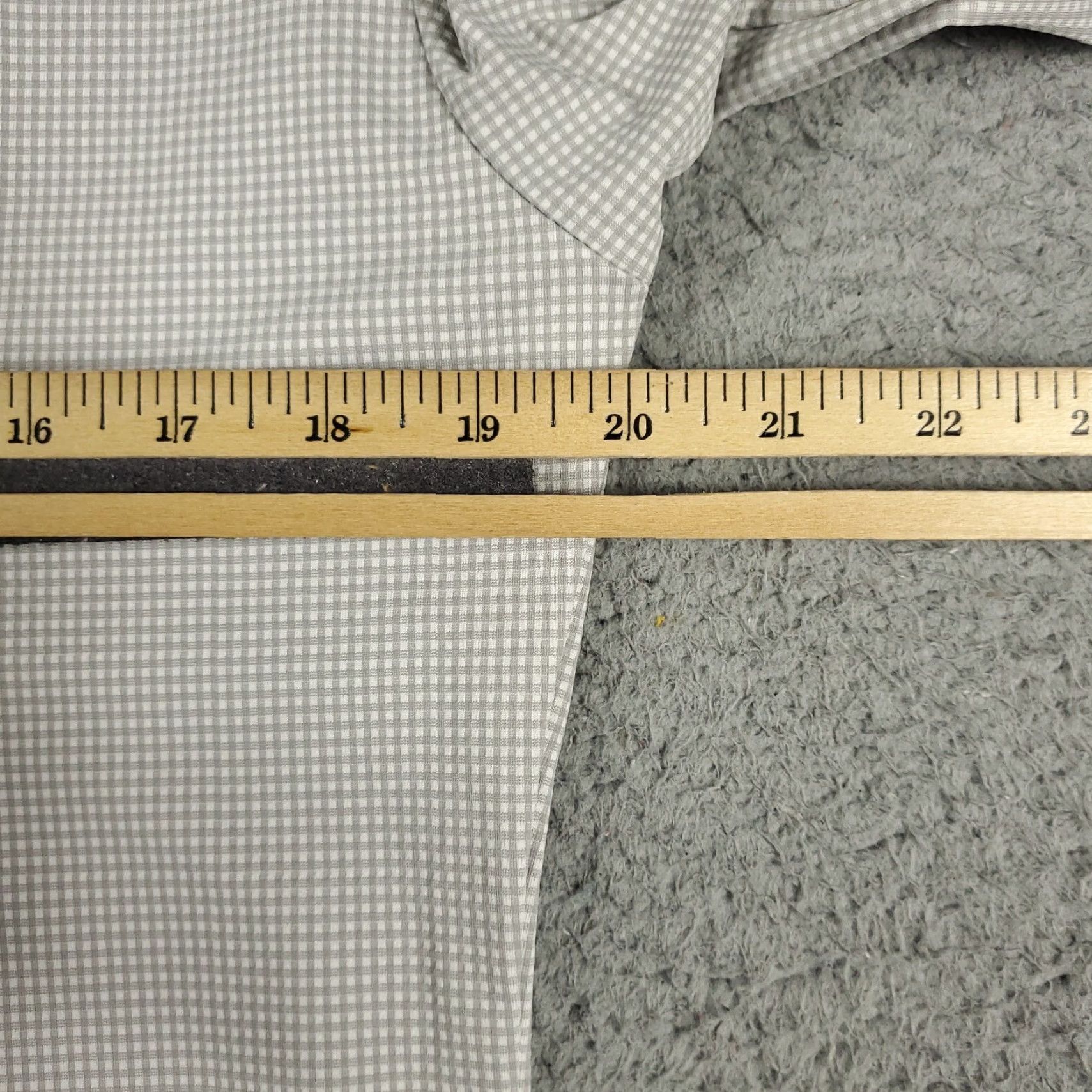 Mizzen+Main Mizzen+Main Shirt Mens Size Small Gray Casual Button Up Long Sleeve Size US S / EU 44-46 / 1 - 6 Thumbnail