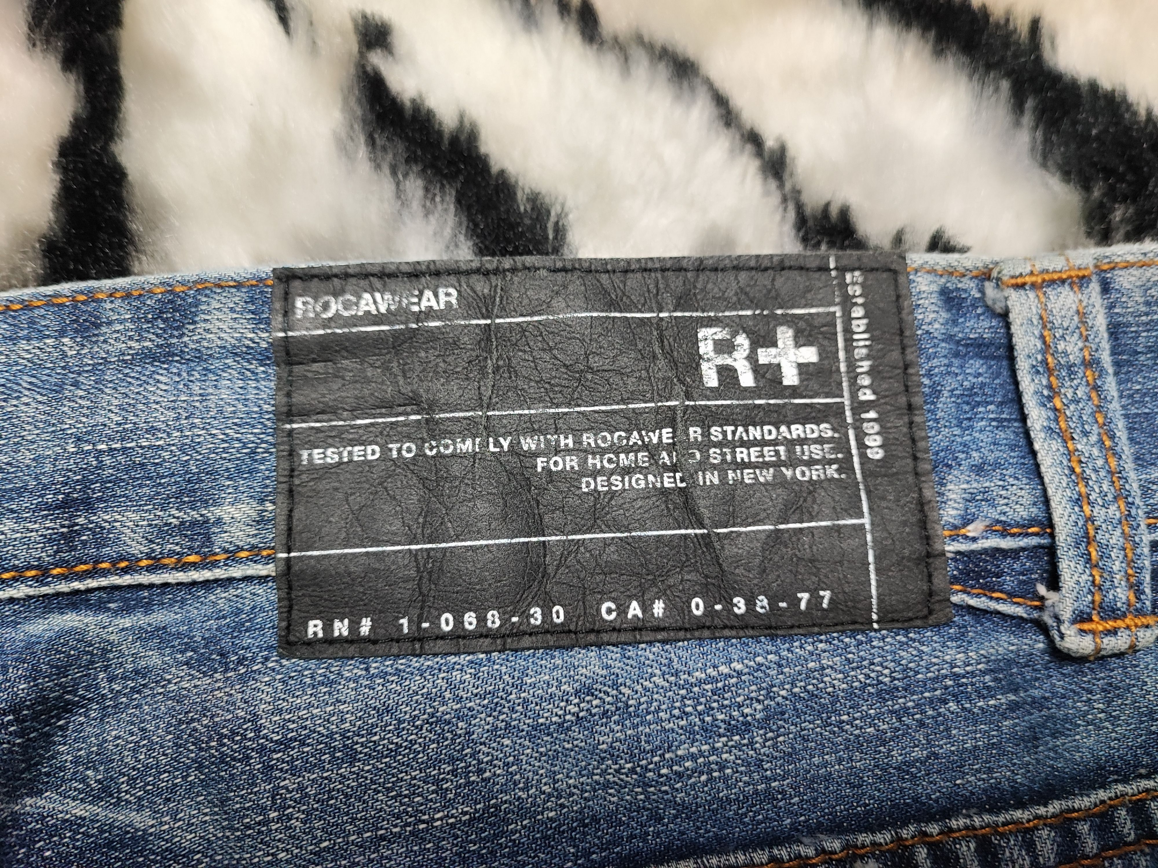 Rocawear Crazy Vintage Y2K Rocawear Baggy Jeans Size US 38 / EU 54 - 15 Thumbnail