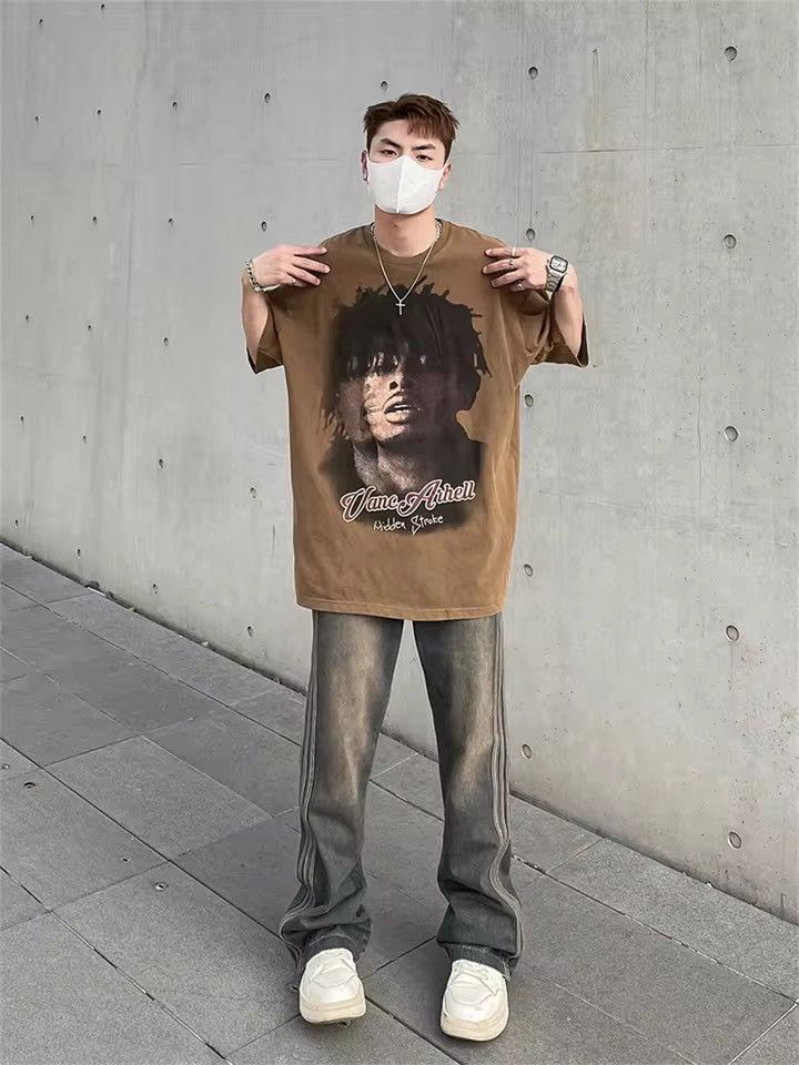 Japanese Brand × Vintage Vintage Jeans Slim Flared Trousers Autumn Streetwear Casual Size US 34 / EU 50 - 3 Thumbnail