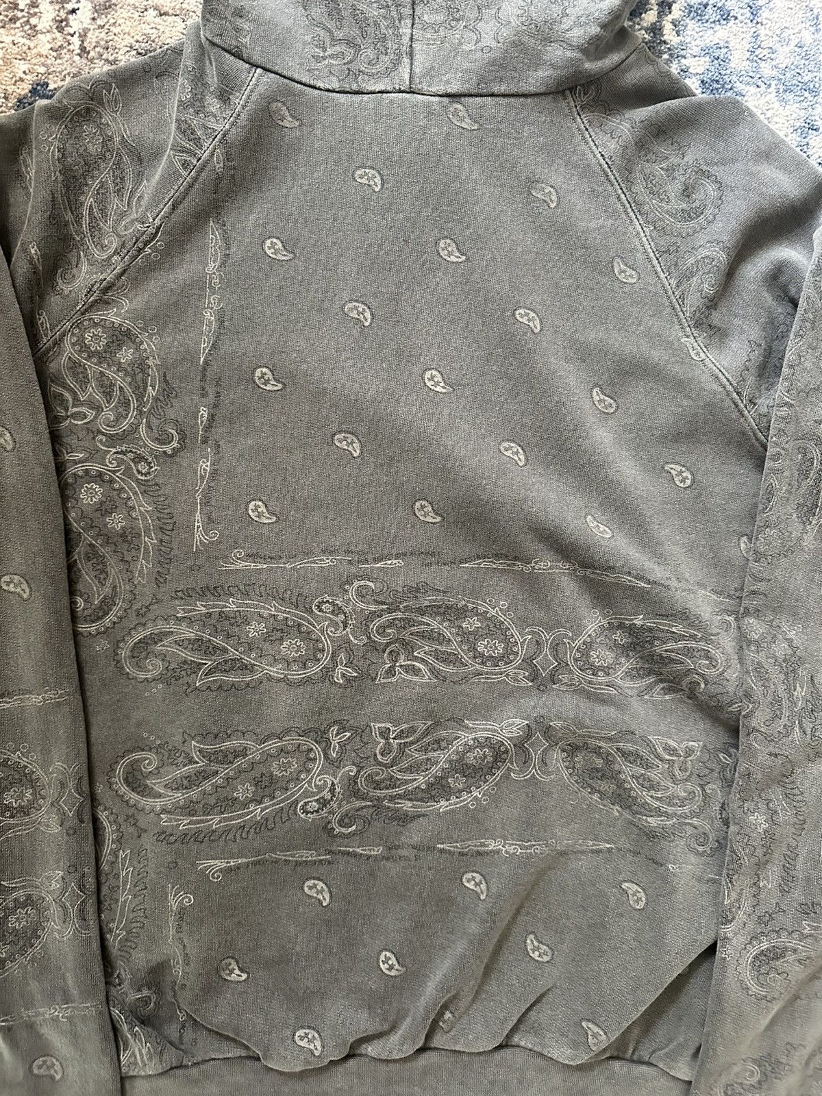 Raf Simons RAF SIMONS Paisley Hoodie AW2004-2005 ‘Waves’ Size US M / EU 48-50 / 2 - 9 Thumbnail
