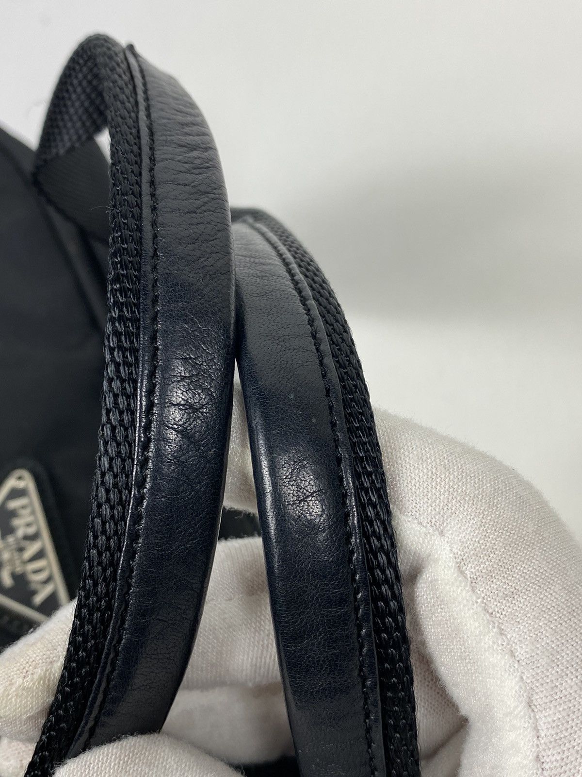Prada Prada Tessuto Nero Nylon Hand Bag Size ONE SIZE - 4 Thumbnail