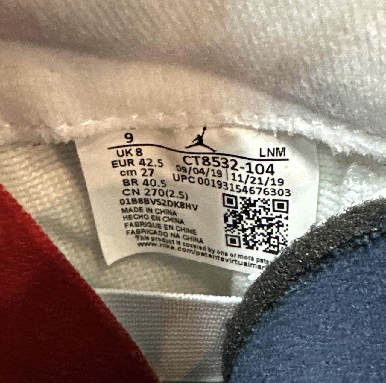 Jordan Brand Jordan 3 Retro UNC 2020 Size US 9 / EU 42 - 7 Thumbnail