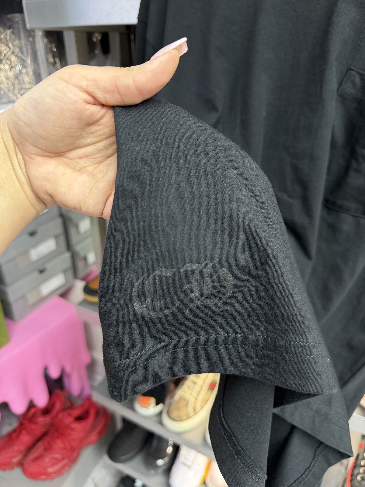 Chrome Hearts Chrome Hearts Black Longsleeve Size US XL / EU 56 / 4 - 4 Thumbnail