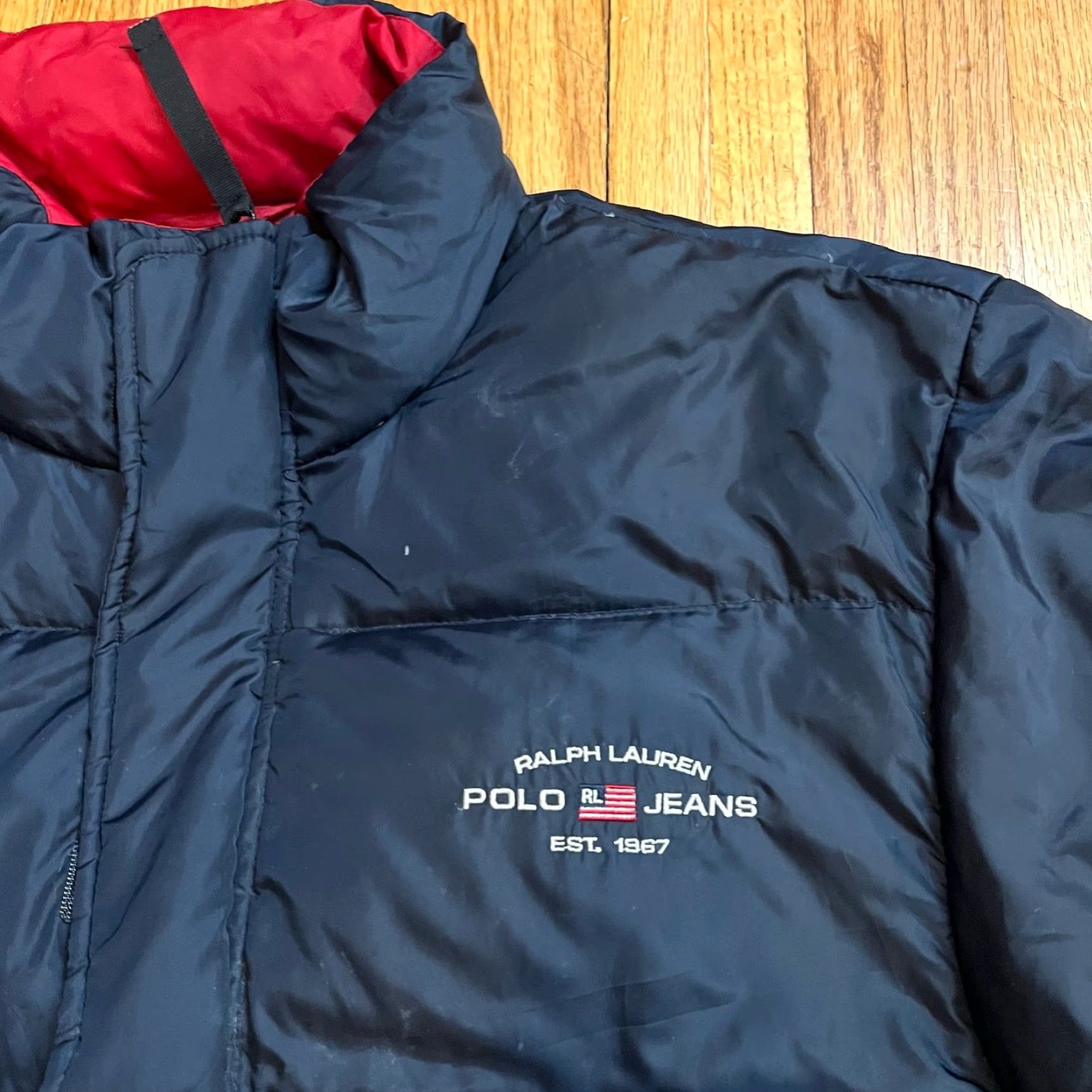 Polo Ralph Lauren Polo Jeans Co Jacket Mens XL Down Puffer Black Ralph Lauren Polo Jeans Co Jacket Mens XL Down Puffer Black Size US XL / EU 56 / 4 - 2 Thumbnail