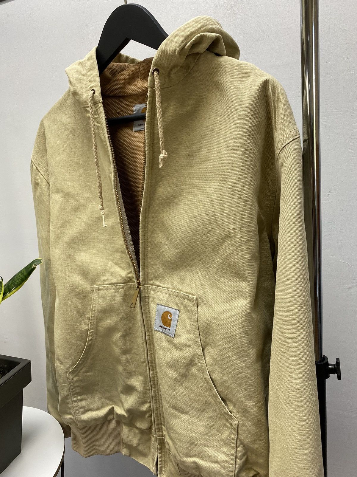 Carhartt × Vintage Y2K Carhartt Hooded Jacket / Coat - Hype Vintage Size US L / EU 52-54 / 3 - 3 Thumbnail