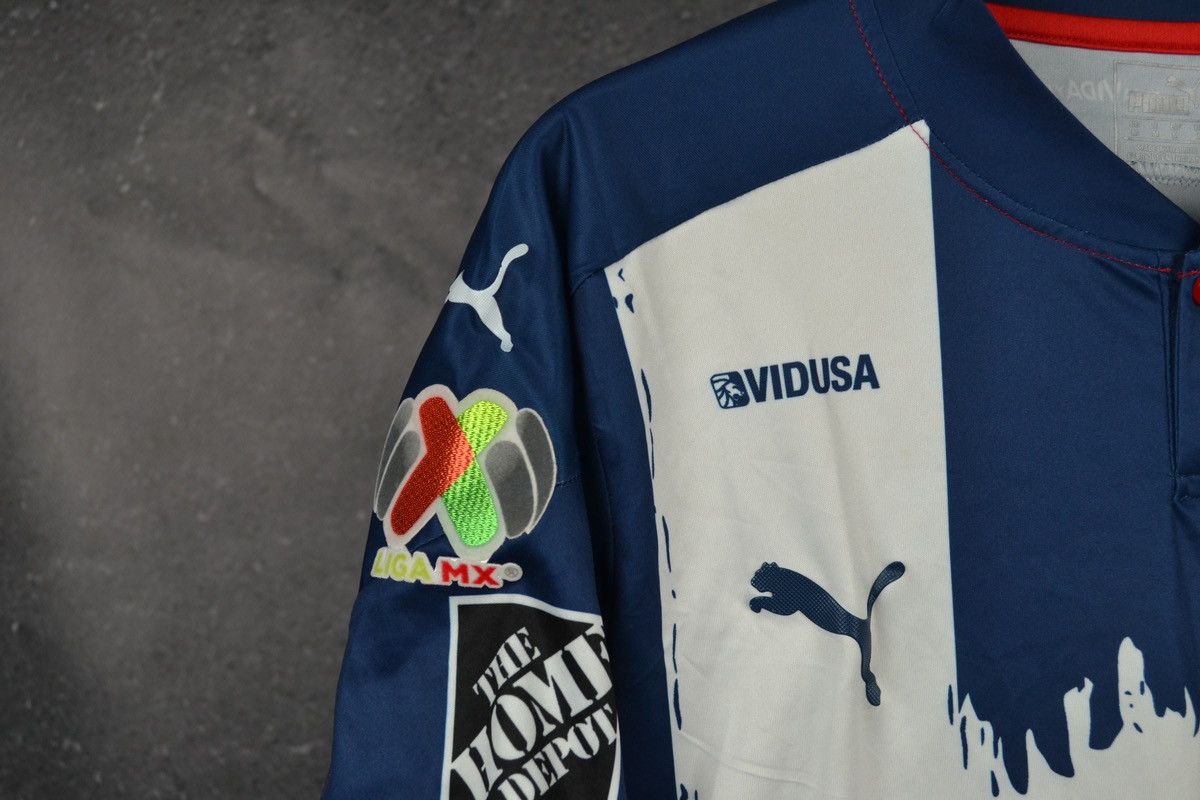 Puma CF Monterrey Home Football Shirt Puma Soccer Jersey Size M Size US M / EU 48-50 / 2 - 4 Thumbnail