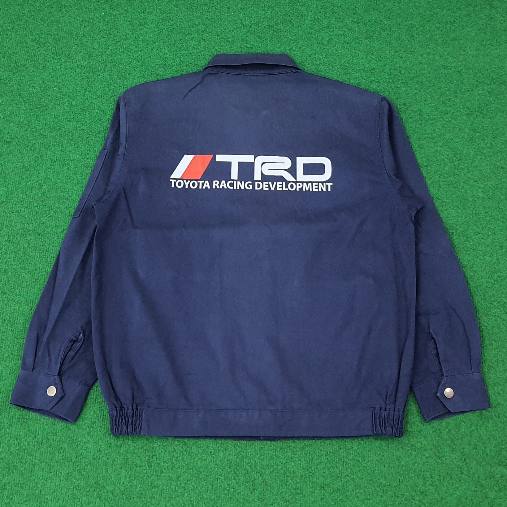 Japanese Brand Vintage TRD Toyota Racing Custom Logo Jacket C264N6 Size US M / EU 48-50 / 2 - 1 Thumbnail