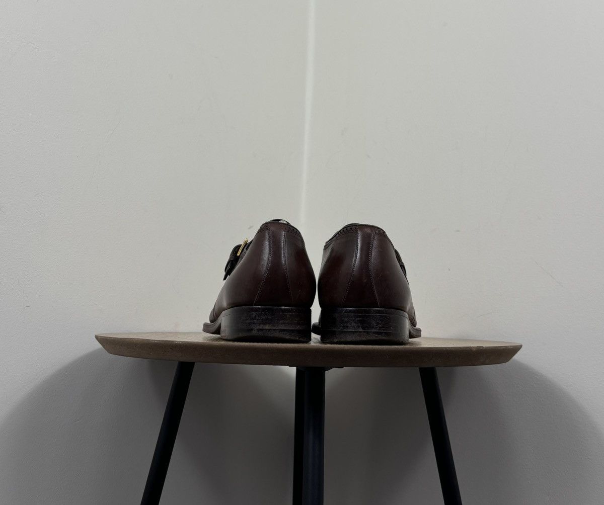 Testoni A. Testoni Black Label Vintage Monk Strap Leather Shoes Size US 8 / EU 41 - 15 Thumbnail