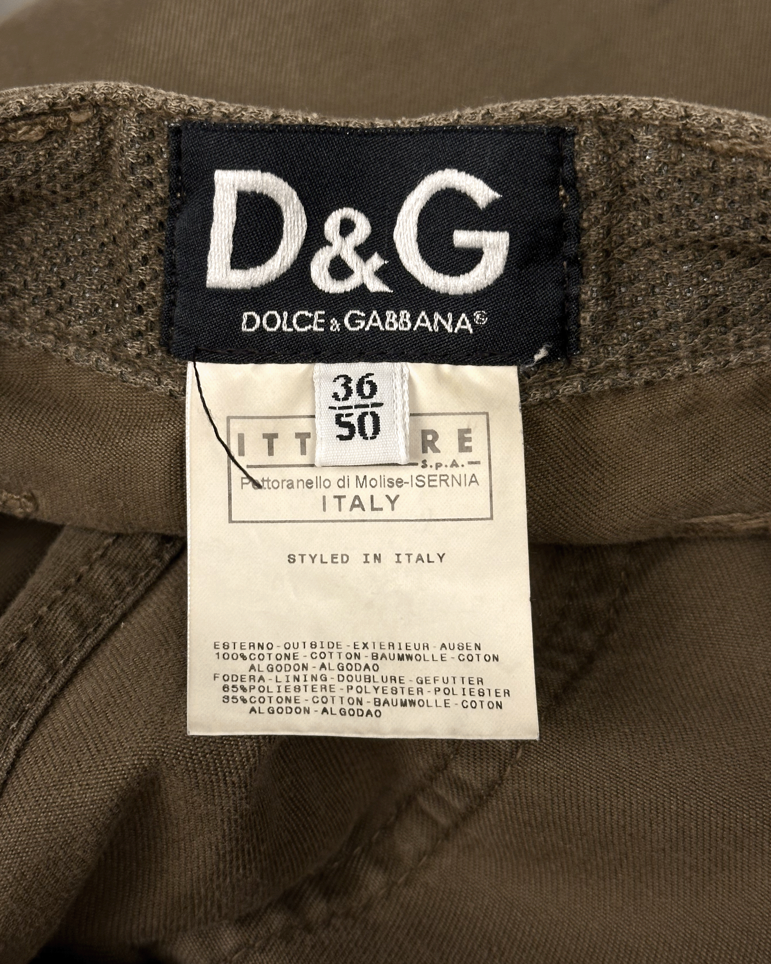 Dolce & Gabbana Dolce&Gabbana Vintage Cargo Pants Size US 36 / EU 52 - 9 Thumbnail