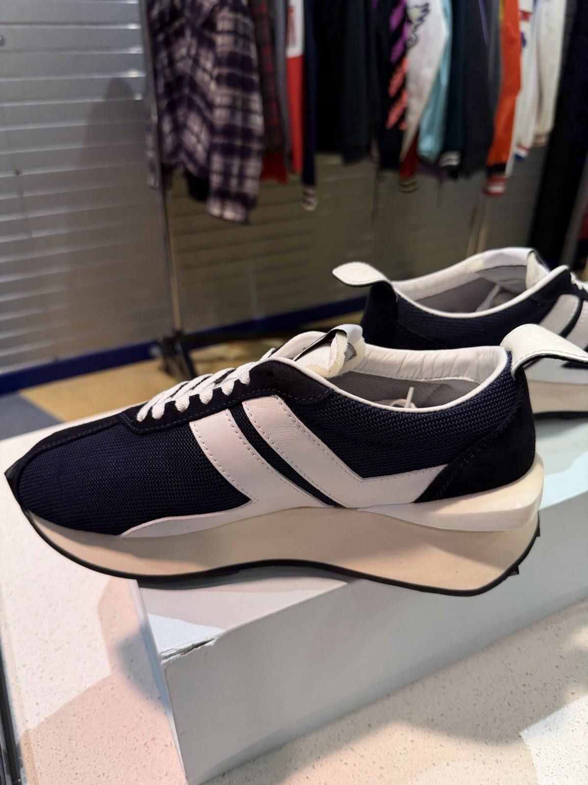 Lanvin LANVIN BLUE BUMPR SNEAKERS White Blue Size 42EU/9US Size US 9 / IT 39 - 5 Thumbnail
