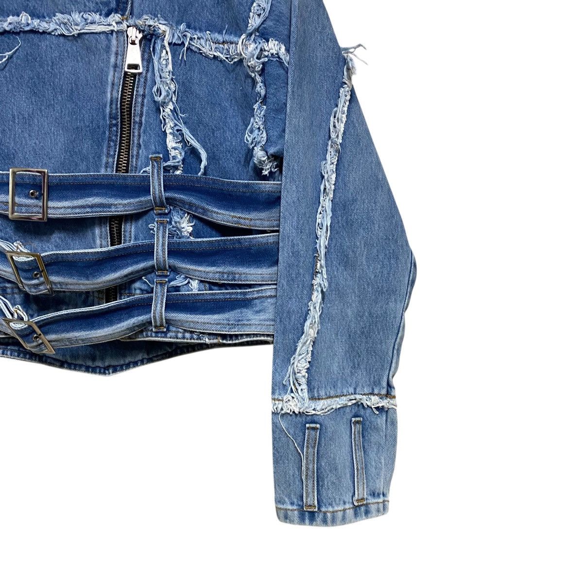 Faith Connexion Faith Connexion Ntmb Belts Denim Jacket Size XS / US 0-2 / IT 36-38 - 7 Thumbnail
