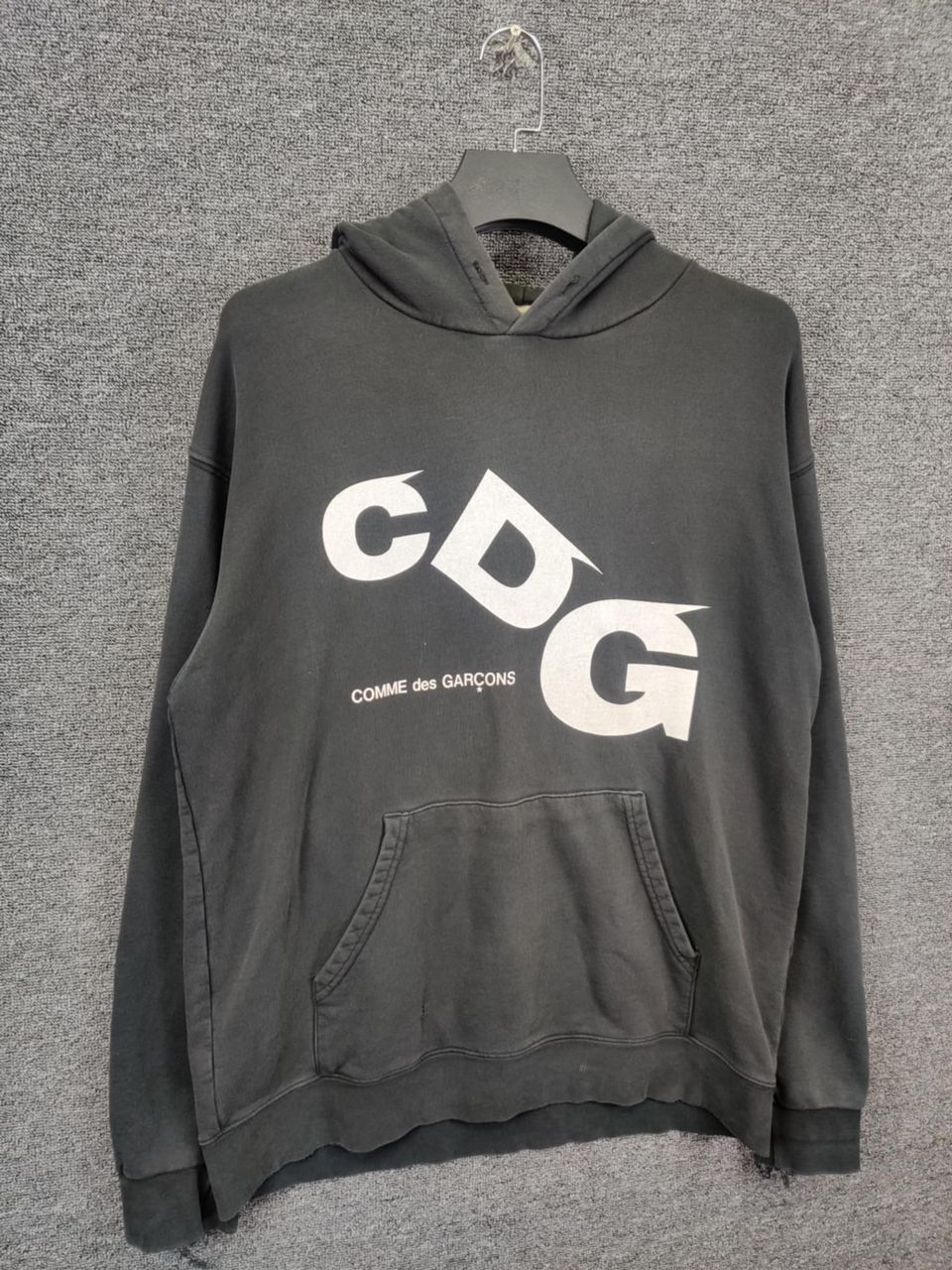 Comme des Garcons Vintage Comme Des Garcons CDG Sweathirt Hooodie Pullover Size US XL / EU 56 / 4 - 5 Thumbnail