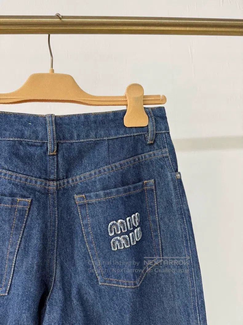 Miu Miu Miu Miu 24 Classic letter pocket jeans Size 24" / US 00 / IT 34 - 3 Thumbnail