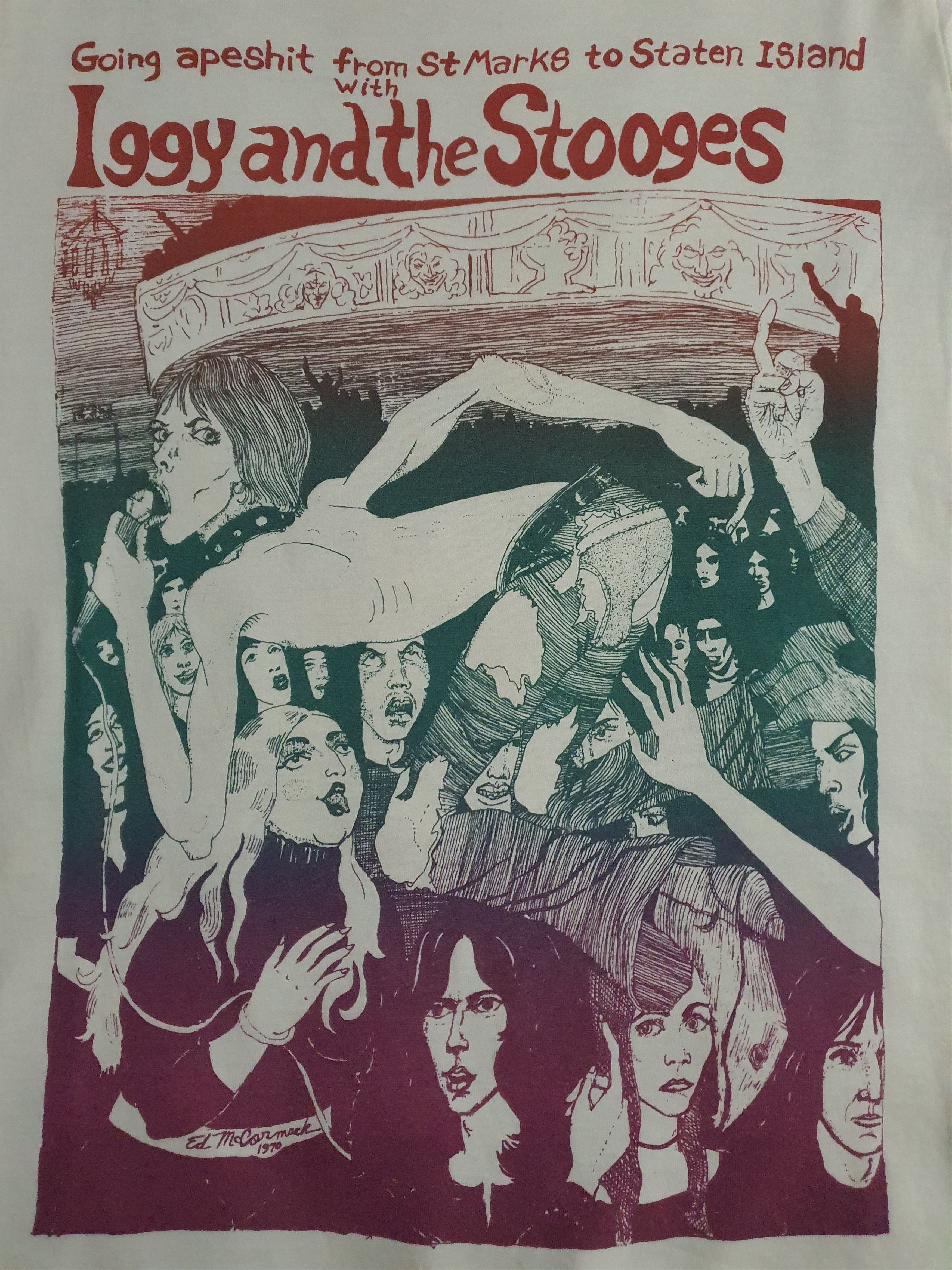 Hysteric Glamour x The Stooges (Art by Ed McCormack) Vintage