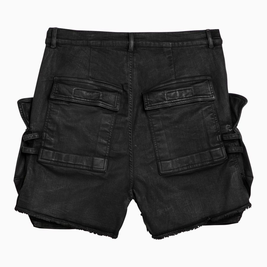 Rick Owens o1d2blof0524 Shorts in Black Size US 32 / EU 48 - 2 Thumbnail