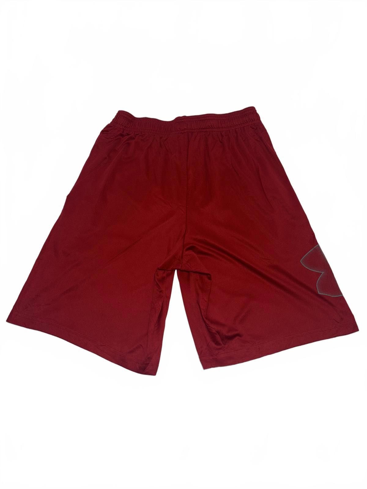 Under Armour Athletic Under Armour Men's Red Loose Fit Athletic Shorts Size US 30 / EU 46 - 4 Thumbnail