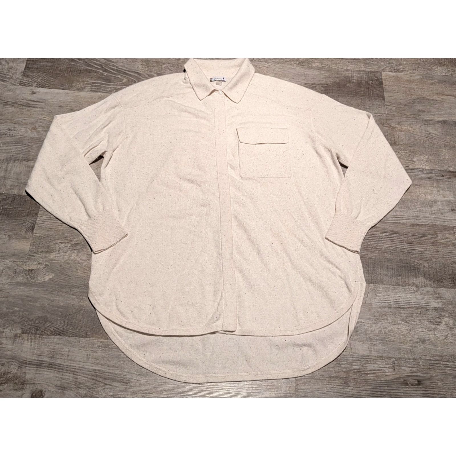 Smartwool Smartwool Womens Edgewood Button Down Sweater Natural Donegal Medium 17319-H46 Size M / US 6-8 / IT 42-44 - 2 Thumbnail