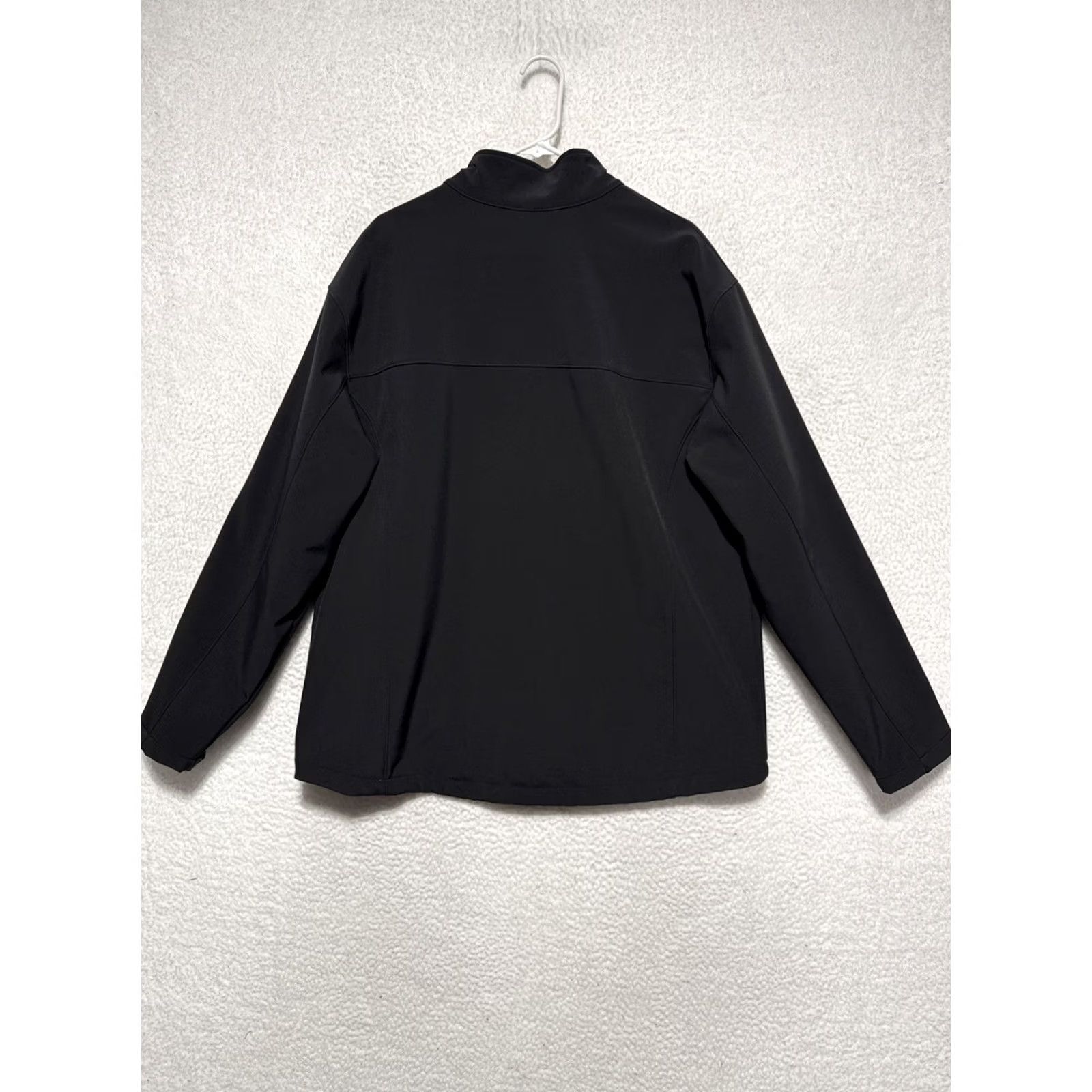 Red Kap Red Kap Jacket Great Lakes Coca-Cola Bottling Patch Men’s XL Black Polyester Zip Solid Pea Coat Spring Fall Size US XL / EU 56 / 4 - 4 Thumbnail