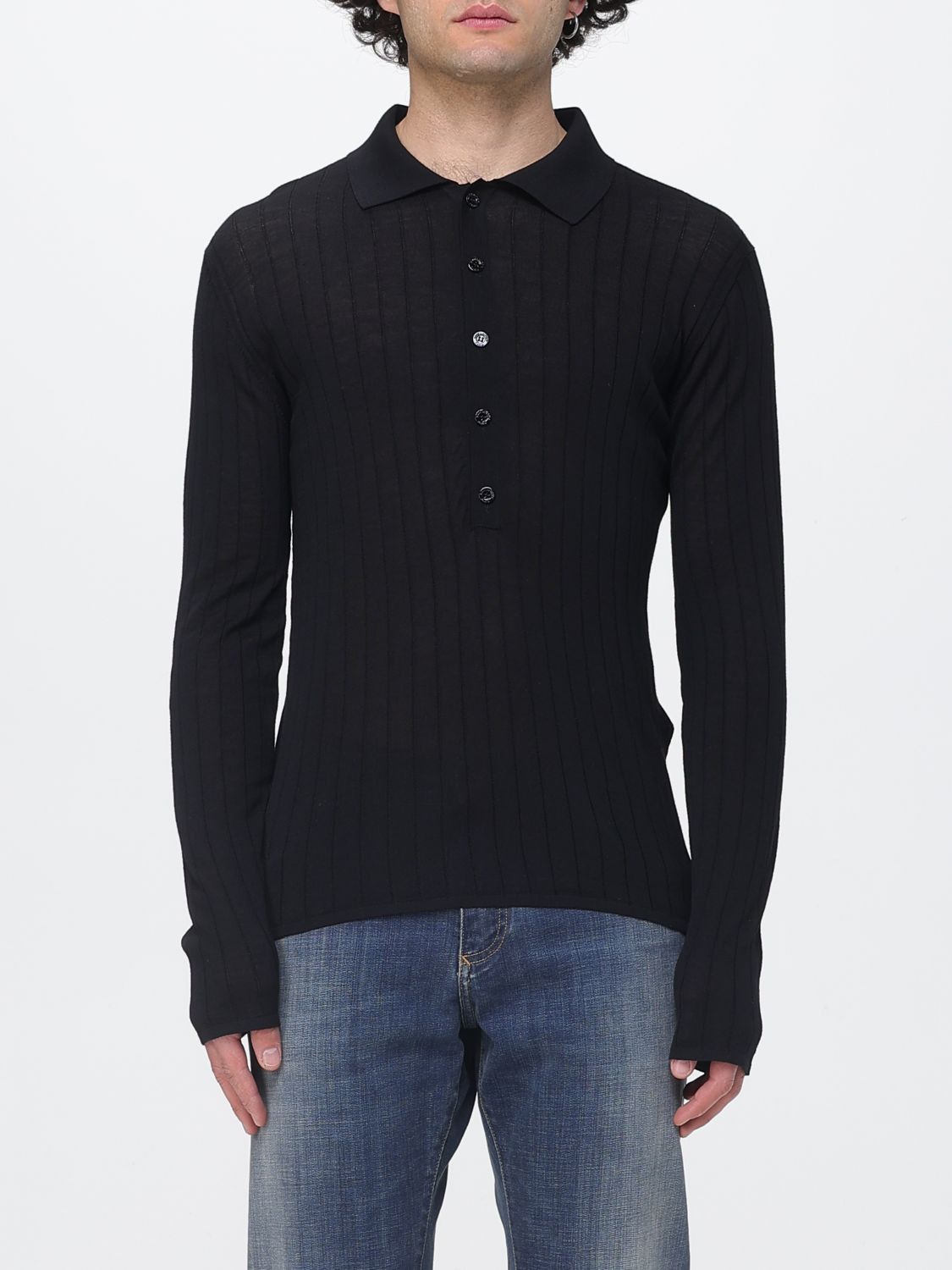 Saint Laurent Paris Saint Laurent Polo Shirt Men Black Size US L / EU 52-54 / 3 - 1 Thumbnail