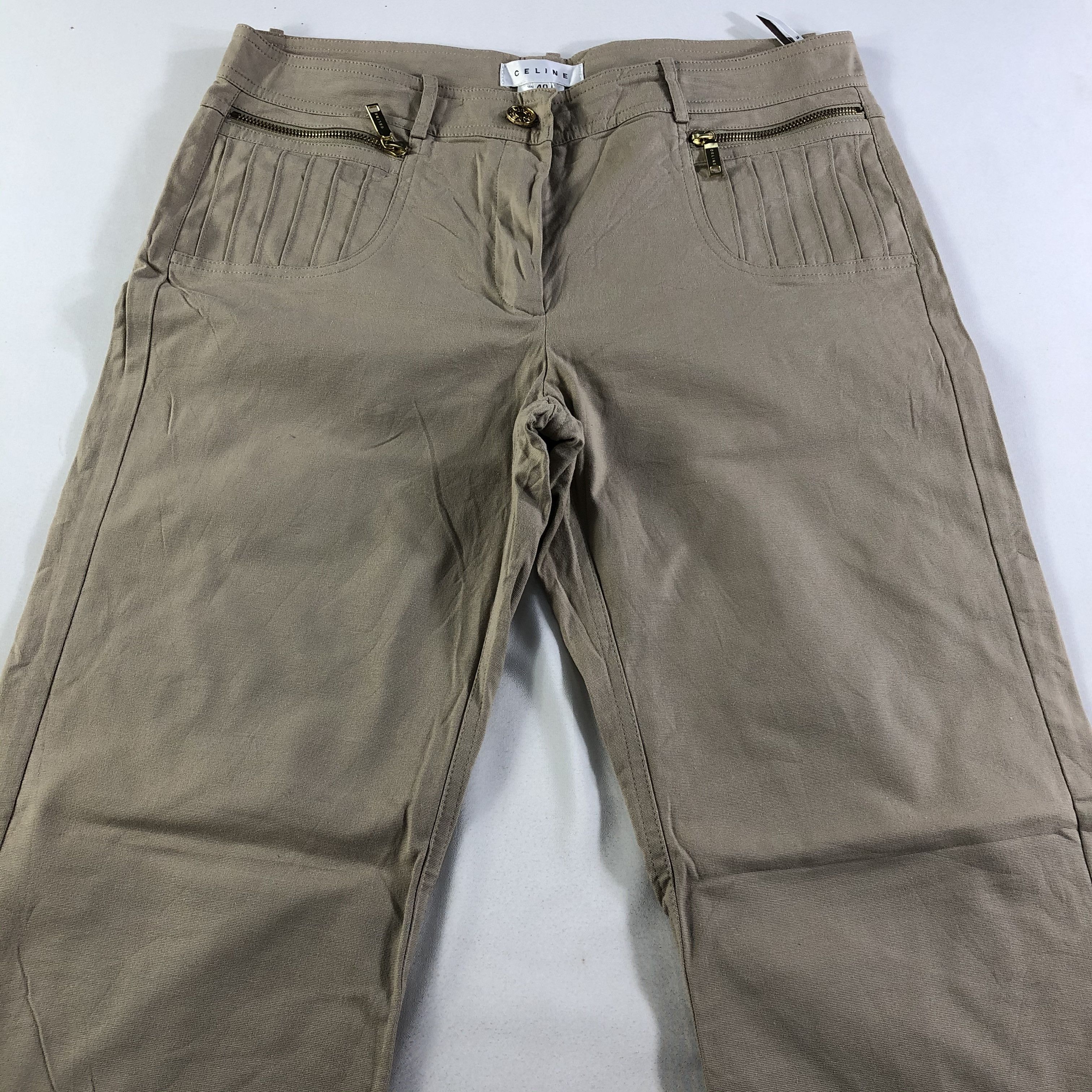 Celine × Vintage Vintage Celine Flare Pants -JM3713 Size 28" / US 6 / IT 42 - 3 Thumbnail