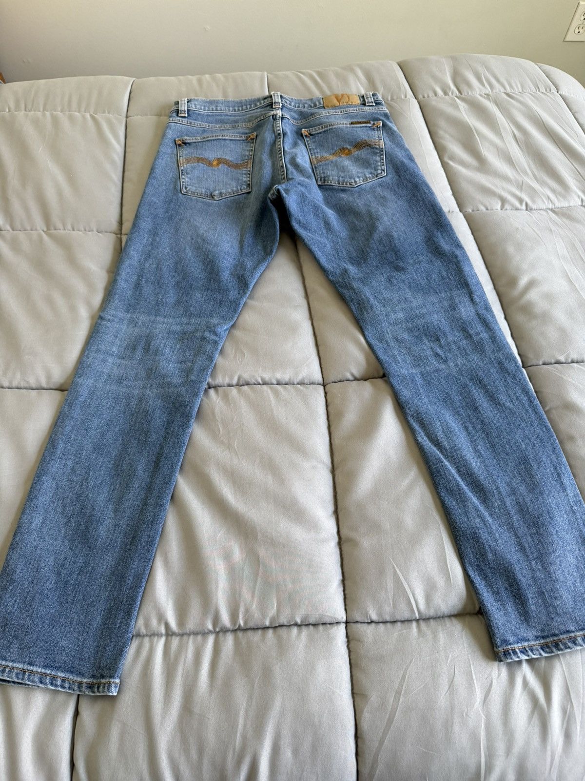 Nudie Jeans Lean Dean Lost Orange size 32 x 30 Size US 32 / EU 48 - 2 Thumbnail