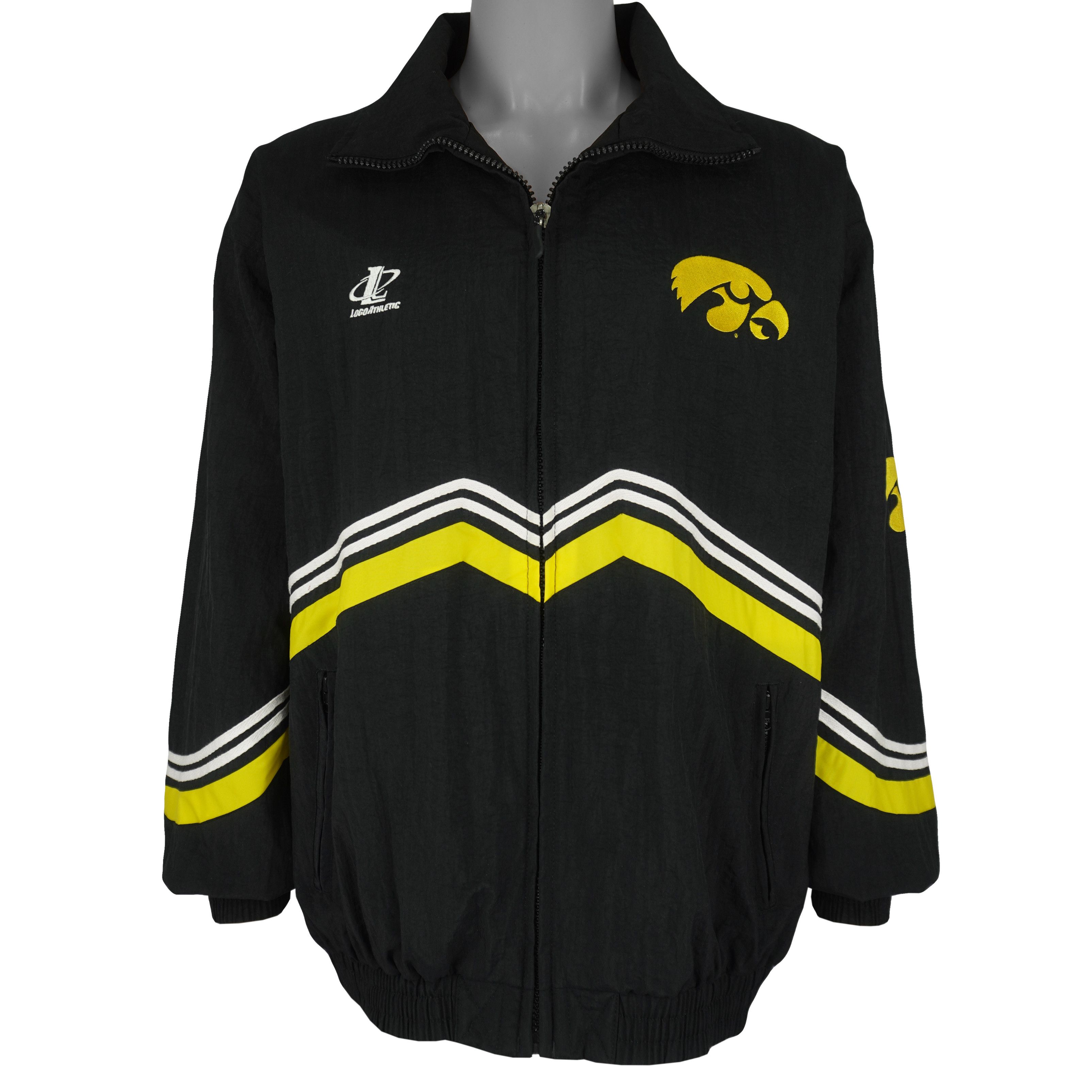 Logo Athletic NCAA - Iowa Hawkeyes Windbreaker 1990s Size US L / EU 52-54 / 3 - 2 Thumbnail