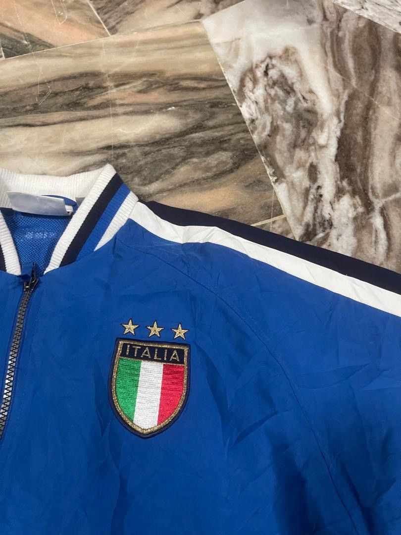 Puma Vintage 90s Puma Italy World Cup Football Jacket Size US M / EU 48-50 / 2 - 6 Thumbnail