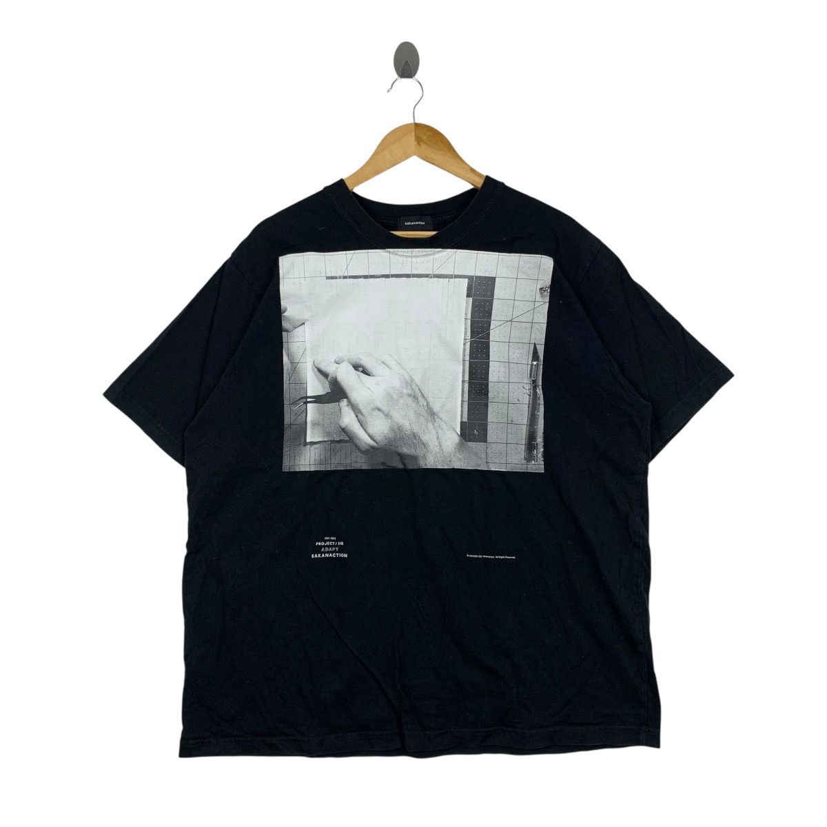 Japanese Brand SAKANACTION PROJECT ADAPT Japanese Brand Short Sleeve Shirt Size US XL / EU 56 / 4 - 1 Thumbnail