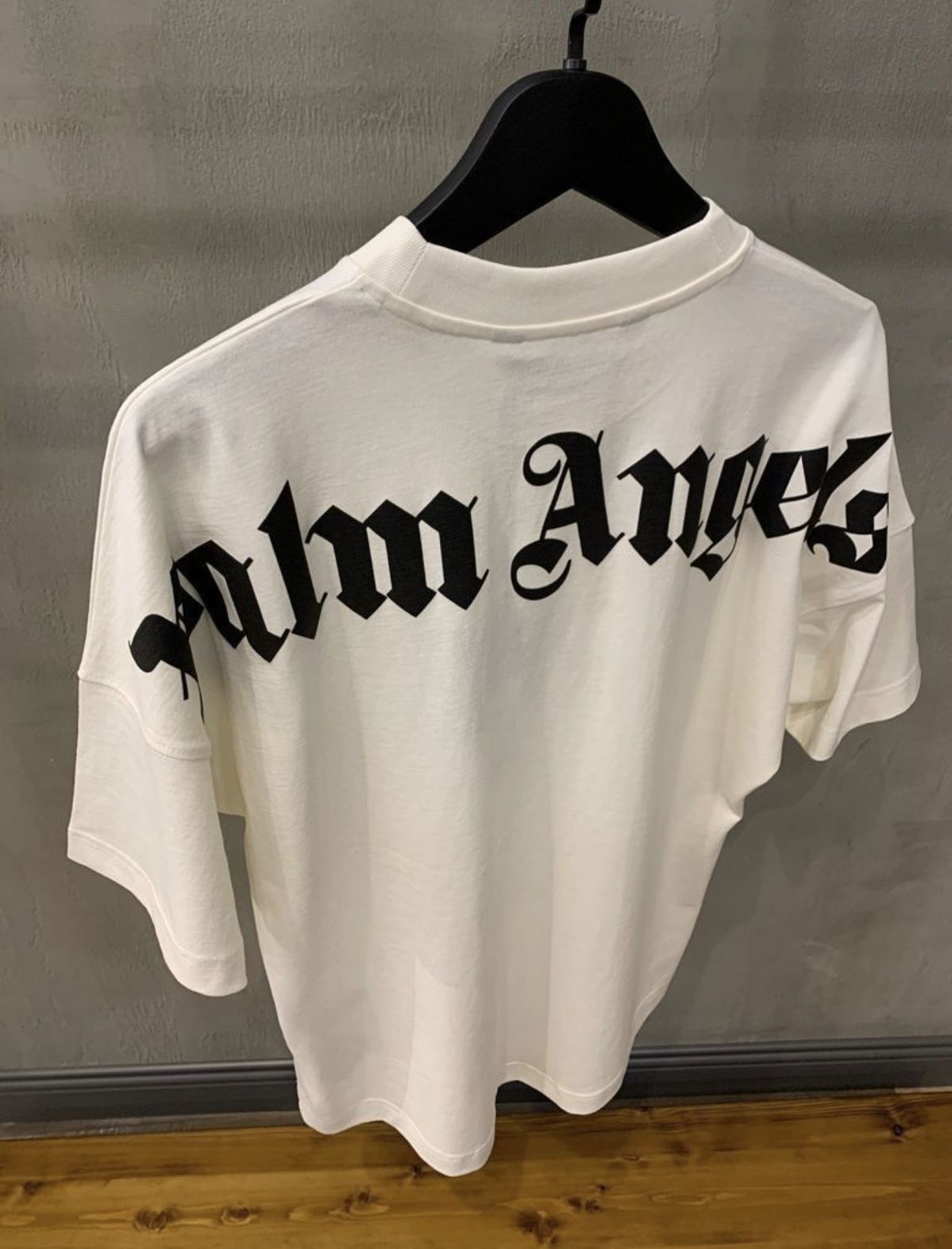 Palm Angels White Palm Angels Logo Tee Big Size US L / EU 52-54 / 3 - 1 Thumbnail
