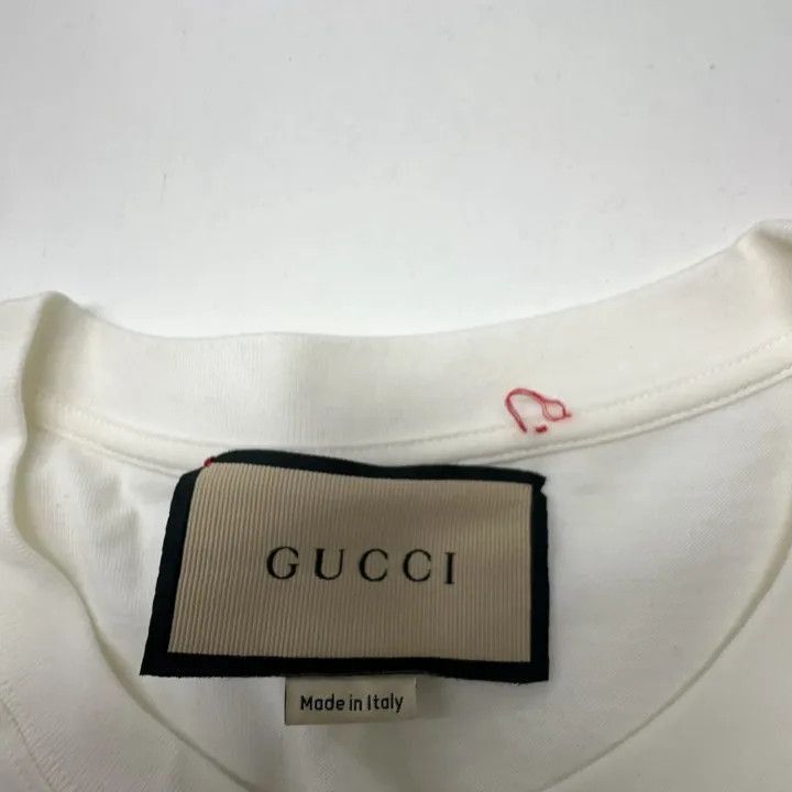 Gucci Gucci Gucci Mirror Letter Print Cotton T-Shirt -2506 Size US XXL / EU 58 / 5 - 3 Thumbnail